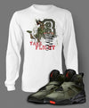 Graphic Sneaker Tee Shirt to Match J8 Sneaker Take Flight Mens Big Tall Sm T