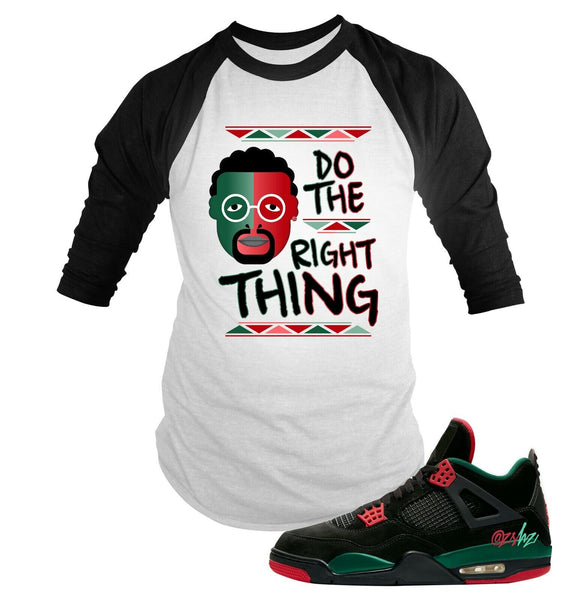 Spike Lee Graphic Baseball Tee to Match J4 Do the Right Thing Mens Big Tall Sm T