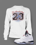 Do the Right Thing Graphic Sneaker Tee shirt match J5 WHITE CEMENT Big Tall Sm T