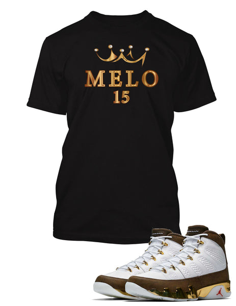 Graphic Sneaker Tee Shirt To Match Air J9 MOP Melo Shoe Men Pro Cub Shaka Tee