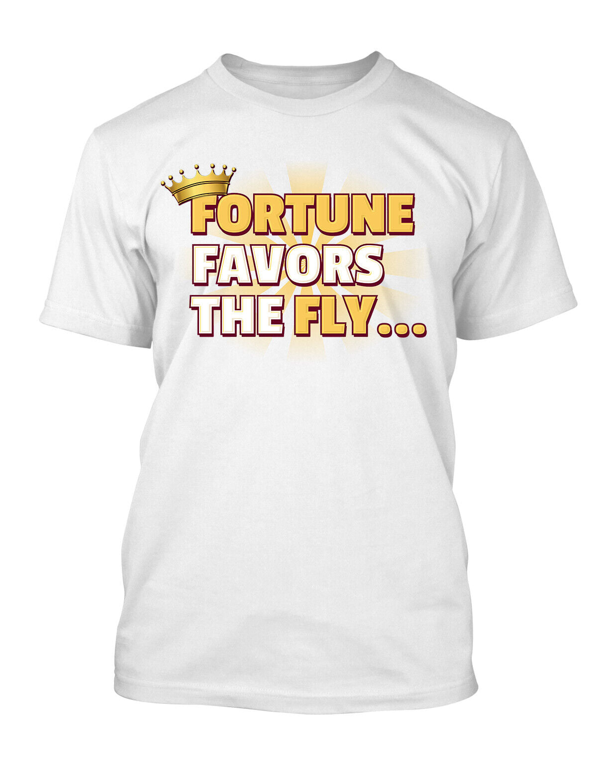 Fortune Favors The Fly Graphic Sneaker Tee Shirt TO Match J3 Tinker Black Cement