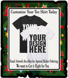 Coffee Before Christmas Santa Tee Shirt Holiday Pro Club Shaka Big Tall Small T