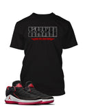 Graphic Sneaker Sport Tee Shirt To match J32 Low Bred for Greatness Big Tall Sm
