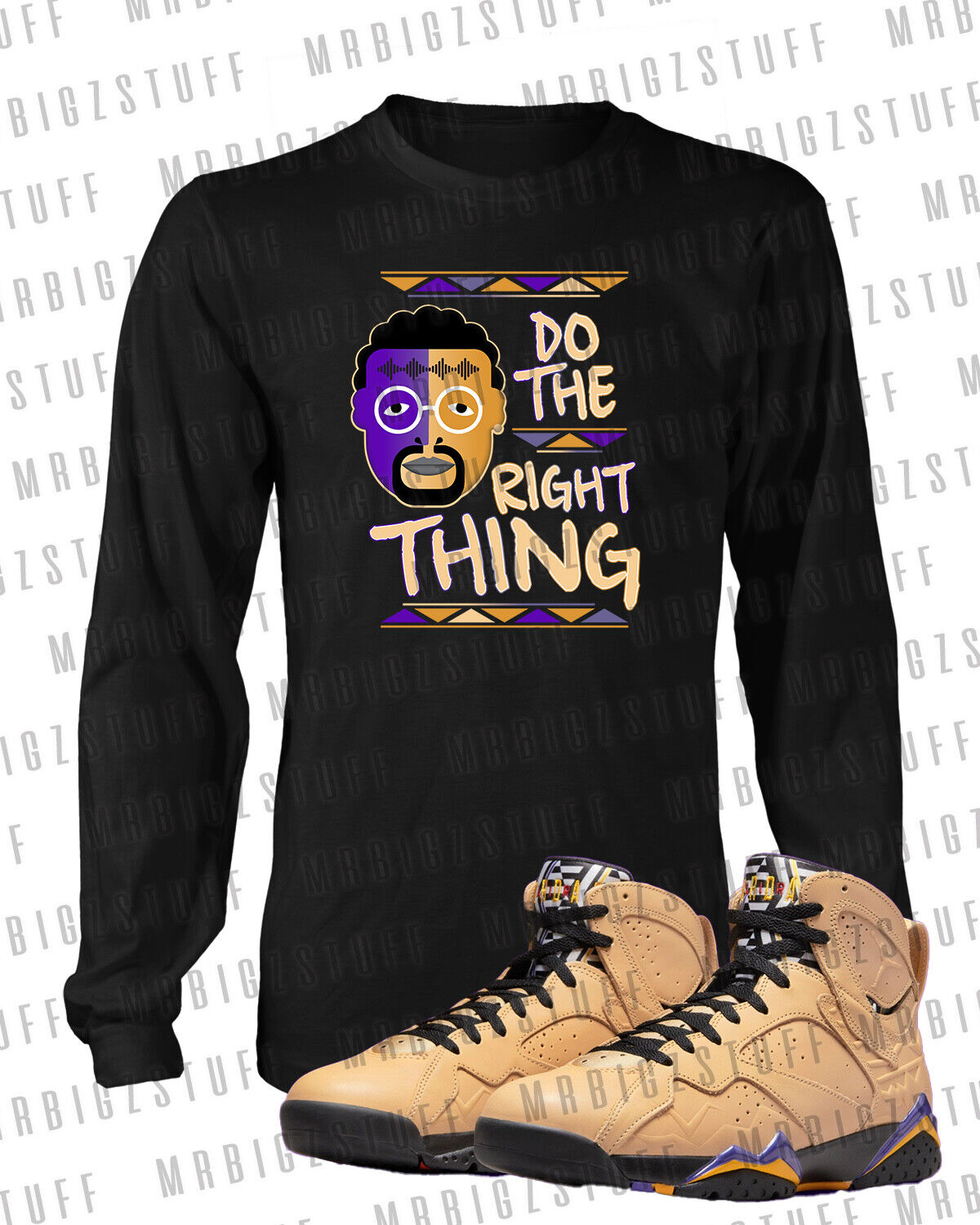 Do the Right Thing Graphic Sneaker Tee Shirt Match J9 Boot Spike Lee Big Tall Sm