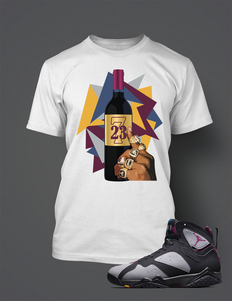 Jordan 7 sales bordeaux shirt