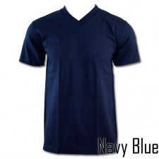 Pro Club Comfort Short Sleeve V-Neck T-Shirt Navy Blue