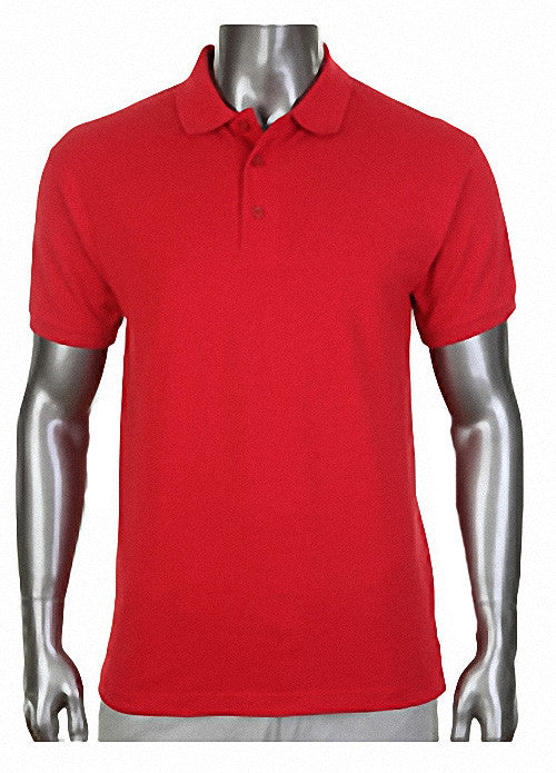 Pro Club Men's Long Sleeve Pique Polo Shirt