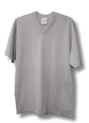 Pro Club Comfort Short Sleeve V-Neck T-Shirt Gray